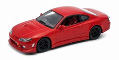 新品 WELLY 1/24 ニッサン シルビア (S15) レッド スポイラー無 完成品ダイキャストミニカー WE22485NSR [佐川急便]
