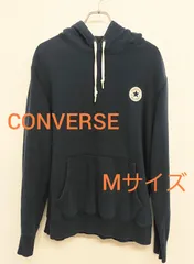 CONVERSE　コンバース　ネイビー　スウェットパーカー　M　古着