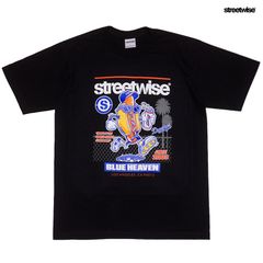 STREETWISE DOPE DOGS Tシャツ【BLACK】 (L・XL・2XL)(ストリートワイズ 通販 服 メンズ 大きいサイズ 半袖 ショートスリーブ ヘビーウエイト 厚手 ドジャース DODGERS)