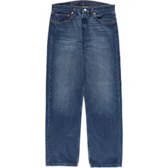 古着 00年代 リーバイス Levi's リーバイス501 ユーロモデル ストレートデニムパンツ メンズw32相当/eaa576831