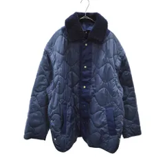 MAISON SPECIAL (メゾンスペシャル ) マルチファブリックプライムオーバー2WAYキルティングブルゾン ネイビー 11212211302のサムネイル