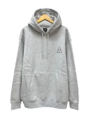 HUF (ハフ) HUF SET TT P/O HOODIE パーカー PF00572 ロゴ XL ヘザーグレー メンズ/036