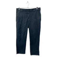 Dickies ワークパンツ チノパンツ W38 ディッキーズ ビッグサイズ オリジナルフィット ブラック系 古着卸 アメリカ仕入 2411-213