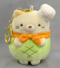 [중고] 키홀더 마스코트 (캐릭터) 고양이 스미코 빵 오늘 테마 부라사게 봉제 인형 [스미코 구라시]