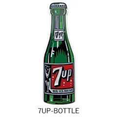 セブンアップ 7UP 1969年 ビッグサイズ バナー 激レア セブンアップ オフィシャルロゴステッカー （70年代ロゴ