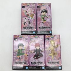 [중고] 미개봉 반다이 NARUTO-나루토- NARUTO99 월드 콜렉터블 피규어 vol.4 전 5종 세트[17]