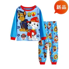 新品 パウパトロール 長袖パジャマ 上下セット 男の子 綿 寝巻き 秋冬 ハロウィン