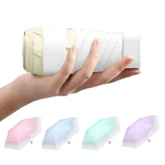 【特価商品】晴雨兼用 紫外線遮断 高強度グラスファイバー 持ち運びに便利 6本骨 小さなかわいい 日焼け防止 人気 超軽量ポータブル折りたたみ傘 折り畳み傘 耐風撥水 日傘 小型 おしゃれ グラデーション傘 手動 レゼント 軽量折り畳み傘 耐久 子ども TVV