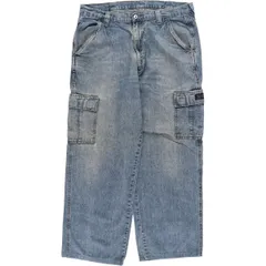 古着 ラングラー Wrangler HERO デニム カーゴパンツ メンズw37相当/eaa488728