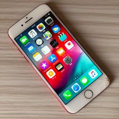 iPhone7 128GB RED バッテリー83% SIMフリー