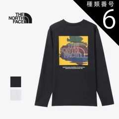 種類6：W/XL ザ・ノース・フェイス ロンt メンズ THE NORTH FACE NT82488 L/S DG BOX LOGO T　ロングスリーブデジタルボックスロゴティー グラフィックT UVケア 吸汗速乾性 抗菌防臭性  ノースフェイス (24082