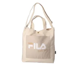 ☆ ポケットラテ ☆ FILA フィラ 2WAYトートバッグ FILA バッグ フィラ トートバッグ ショルダーバッグ 2way トート トートバック キャンバス 帆布 通学 通勤 斜めがけバッグ 大きめ A4 シンプル おしゃれ 斜めがけ 肩掛け 大人