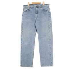 90年代 USA製 Levi's リーバイス 505 デニムパンツ ライトブルー (メンズ W36 L30) 中古 古着 A3216