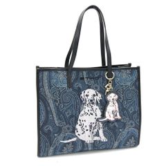 エトロ トートバッグ 1N008 ブルー キャンバス 犬 CftV2be652KEUw4L7SyfXm.jpg@jpg