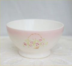 イマン ローズバスケット ホーロー ペット食器L 箱入り新品未使用品
