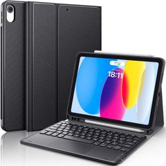 ipad ipad 11世代 11世代 ケース 2台デバイスマルチペアリング JIS基準日本語配列 脱着式 タッチパッド付き 多角度調整 10.9 ペンシルホルダー付き キーボード キーボード スマート軽量 10世代 薄型ケースtype-c充電式 2025 マ
