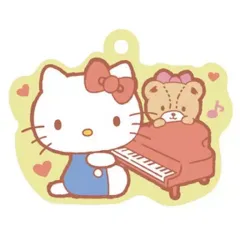 【中古】食玩 キーホルダー 1.ハローキティ 「サンリオキャラクターズ ぷっくりラバマスグミ2」