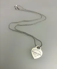 TIFFANY&Co. ティファニー ネックレス ハートタグ 鍵 #A-153 【公式通販】