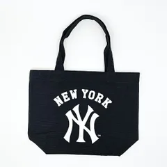MLB(メジャーリーグ) ヤンキース キャンパストートバッグ ブラック