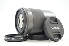 C091004)Canon レンズ　EF-M55-200mm F4.5-6.3 IS STM