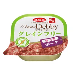 デビフ プリモデビィ グレインフリー 成犬用 ポーク 95g×24個のサムネイル