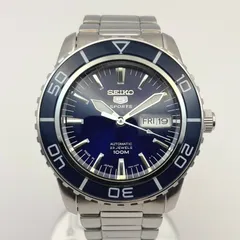 SEIKO 5自動巻 SNZH53 ブルーダイヤル　日本製　7s36 SEIKO 5自動巻 SNZH53 ブルーダイヤル 日本製 7s36 - メルカリ