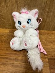 【美品】ディズニー　ショルダーバック　マリーちゃん　ぬいぐるみ　ポシェット