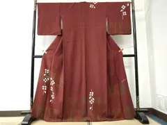 平和屋着物●ファッションデザイナー　HIROKO KOSHINO　コシノヒロコ 　訪問着　糸巻文　暈し染め　金彩　正絹　逸品　AABF3582ck 平和屋着物○ファッションデザイナー HIROKO KOSHINO コシノヒロコ