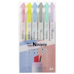 サンスター文具 Ｎｉｎｉｐｉｅ 6本セット S4591739のサムネイル