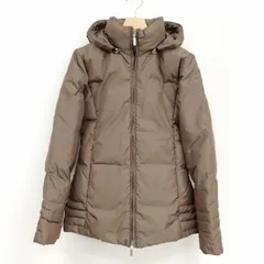モンクレール MONCLER タンツ TANZ 美品 フーデット ダウンジャケット ダウンコート 茶タグ 0 カーキ系のサムネイル