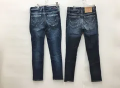 ロデオクラウンズ RODEOCROWNS ダメージ加工 スキニー ストレッチ デニム パンツ ジーンズ 24 2点まとめ売り 2503WS158