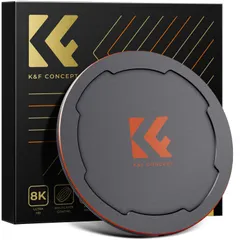 【数量限定】マグネットレンズキャップ 67mm 磁気吸着 装着便利 Concept 磁気レンズキャップ ネジ付き K&F アルミニウム合金 耐衝撃のサムネイル