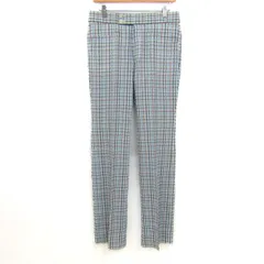 マンシングウェア ロングパンツ ゴルフウエア ブランド ボトムス メンズ 76サイズ ホワイト×水色×レッド系 Munsing wear 【中古】のサムネイル