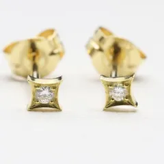R*中様 【7月末までの出品】AHKAH K18 ロシアンダイヤモンドピアス AHKAH K18 ロシアンダイヤモンドピアス - メルカリ