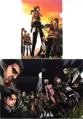 【中古】クリアファイル コミックス4＆5＆6巻 A4クリアファイル3枚セット 「進撃の巨人展 FINAL」