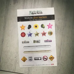 ワイングラスマーカーシール Stick on glass markersのサムネイル