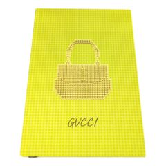 GUCCI グッチ ノベルティ・ノート/ノベルティ文房具/イエロー系/ステーショナリー【A】【メンズ・レディース】★■583976【中古】