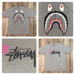 A BATHING APE x Stussy スカル柄パーカー Lサイズ A BATHING APE x Stussy スカル柄パーカー Lサイズ A BATHING