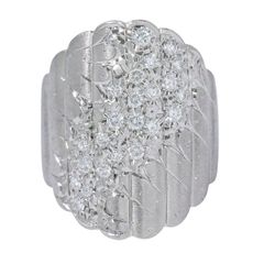 本物 ダイヤモンド 0.60ct Pt900 木内賢治 デザイン リング 指輪 12号 プラチナ アクセサリー ジュエリー 中古 【フォロー割】