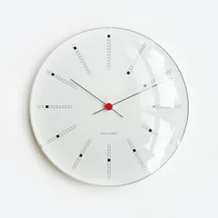 【新品】【1点販売】ARNE JACOBSEN[アルネ・ヤコブセン] Wall Clock Bankers 290mm[壁掛け時計 スイープ デンマーク　北欧　シンプル インテリア 贈り物 プレゼント ギフト]のサムネイル