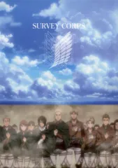 【中古】クリアポスター A3クリアポスター 調査兵団(心臓を捧げよ) 「一番くじ 進撃の巨人～地鳴らし～」 H賞 