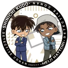 【中古】バッジ・ピンズ 工藤新一＆服部平次 「名探偵コナン キャラバッジコレクション」