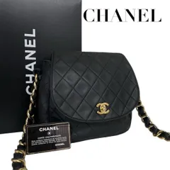 【価格交渉/質問大歓迎♪】希少　シャネル　ラムスキン　マトラッセ　ショルダーバッグ　ターンロック　4937