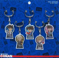 【中古】キーホルダー・マスコット(キャラクター) 集合 キーチェーンセット(5個組) 「名探偵コナン・ワールド」 ユニバーサル・スタジオ・ジャパン限定
