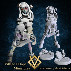 Village's Hope MIniatures | frankenstein girl 32mm | 3Dプリント ミニチュア TRPG