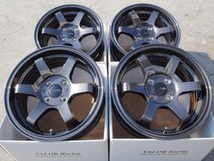 新品 軽トラ 軽用 人気 6本スポーク 逆ゾリ 深リム 軽量 マットブラック 新品 人気 深リム 逆ゾリ 軽量 6本スポーク ブラック シビック