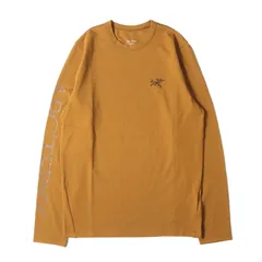 新品 ARC TERYX アークテリクス Tシャツ サイズ:XS 23AW ワンポイント アイコン 刺繍 バインダーネック ロングスリーブ カットソー Captive Arcword Long Sleeve Shirt  ユーコン トップス【メンズ】のサムネイル
