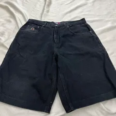 TOMMY JEANS トミージーンズ　ブラックデニム　ハーフパンツ　インチ不明