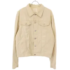 HELMUT LANG ヘルムート ラング VINTAGE COTTON コーデュロイトラッカージャケット  ベージュ 50のサムネイル