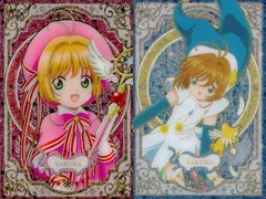 ux108 カード カードキャプターさくら 25th ウエハースカード No. 3 27 クランプ まとめ キラ  CC さくら 